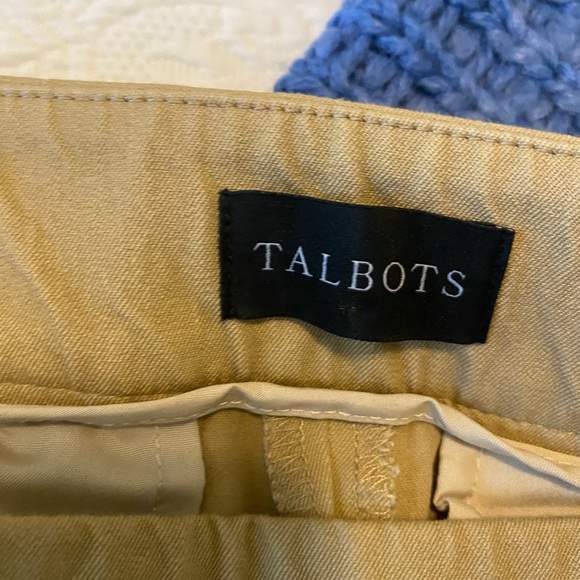Talbots Chatham Ankle Pant Khaki Tan size 10P - Picture 8 of 10